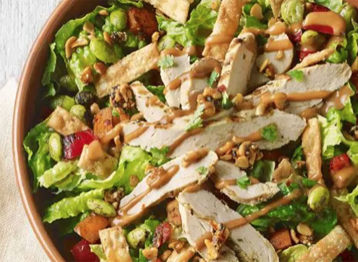 Panera spicy thai salad with chicken