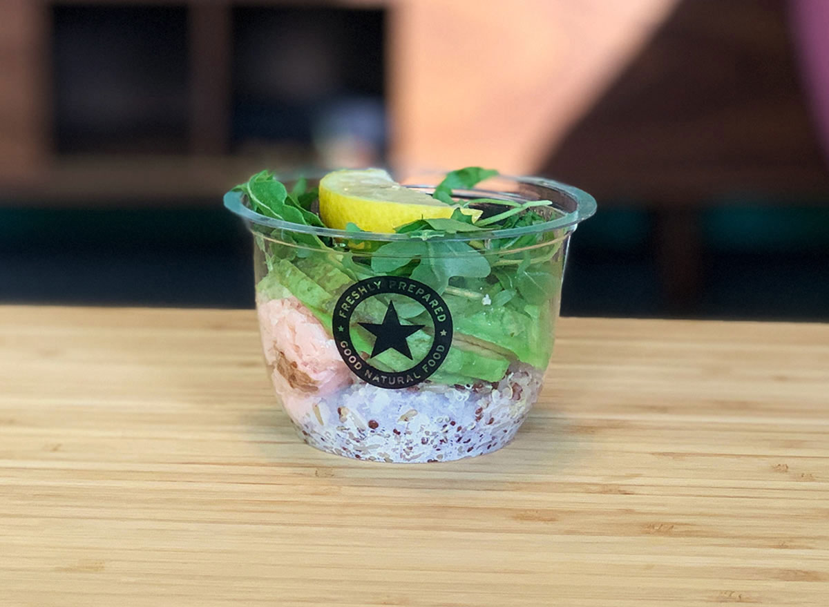 Salmon avocado protein pot