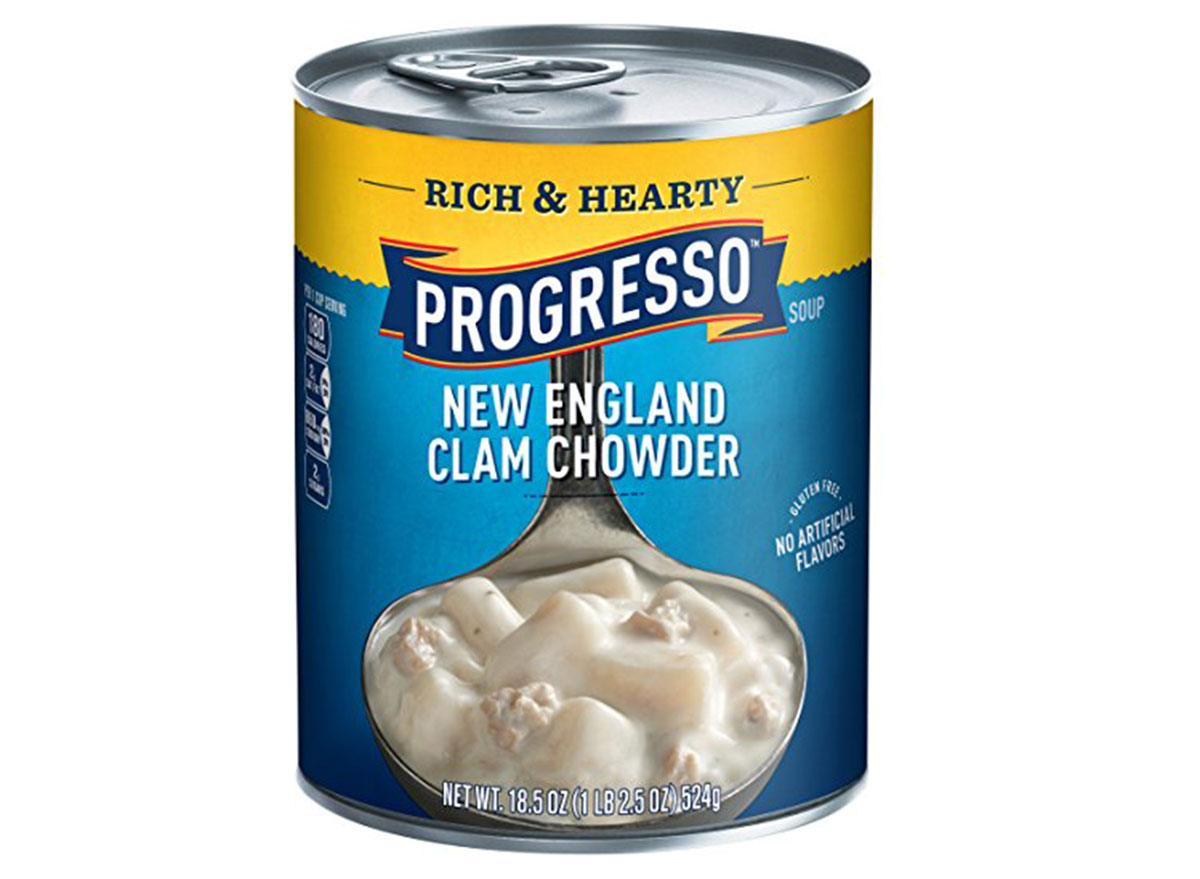 Progresso new england clam chowder