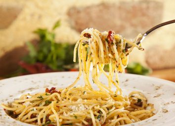 Spaghetti aglio olio