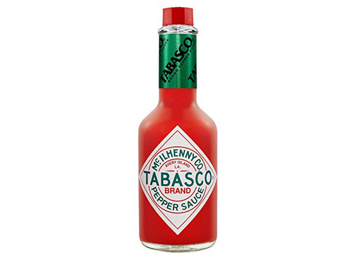 Tabasco hot sauce