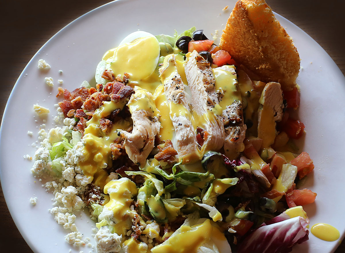 Unhealthy cobb salad