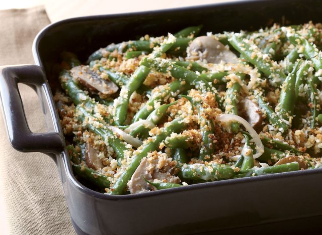 Healthy Green Bean Casserole Recipe — Eat This Not That