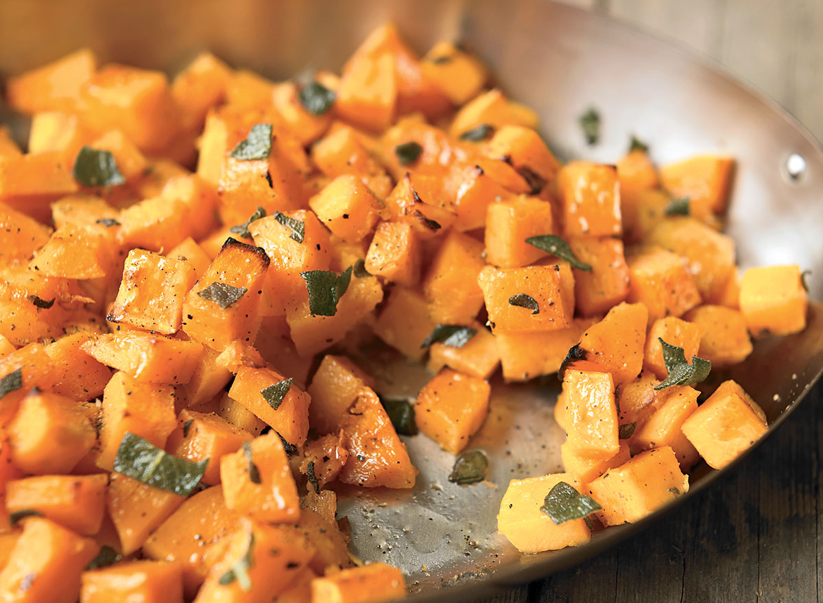 Vegetarian roasted squash