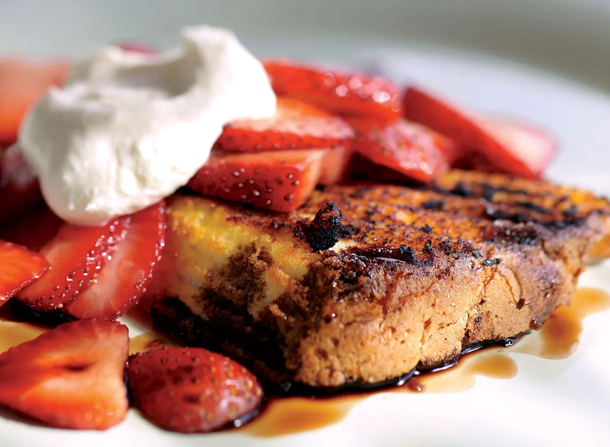 Grilled Strawberry Shortcake Recipe With Balsamic — Eat This Not That