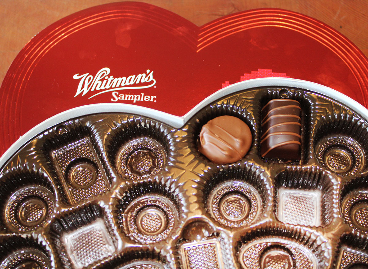 Whitman's samplers: assorted chocolates giant sampler