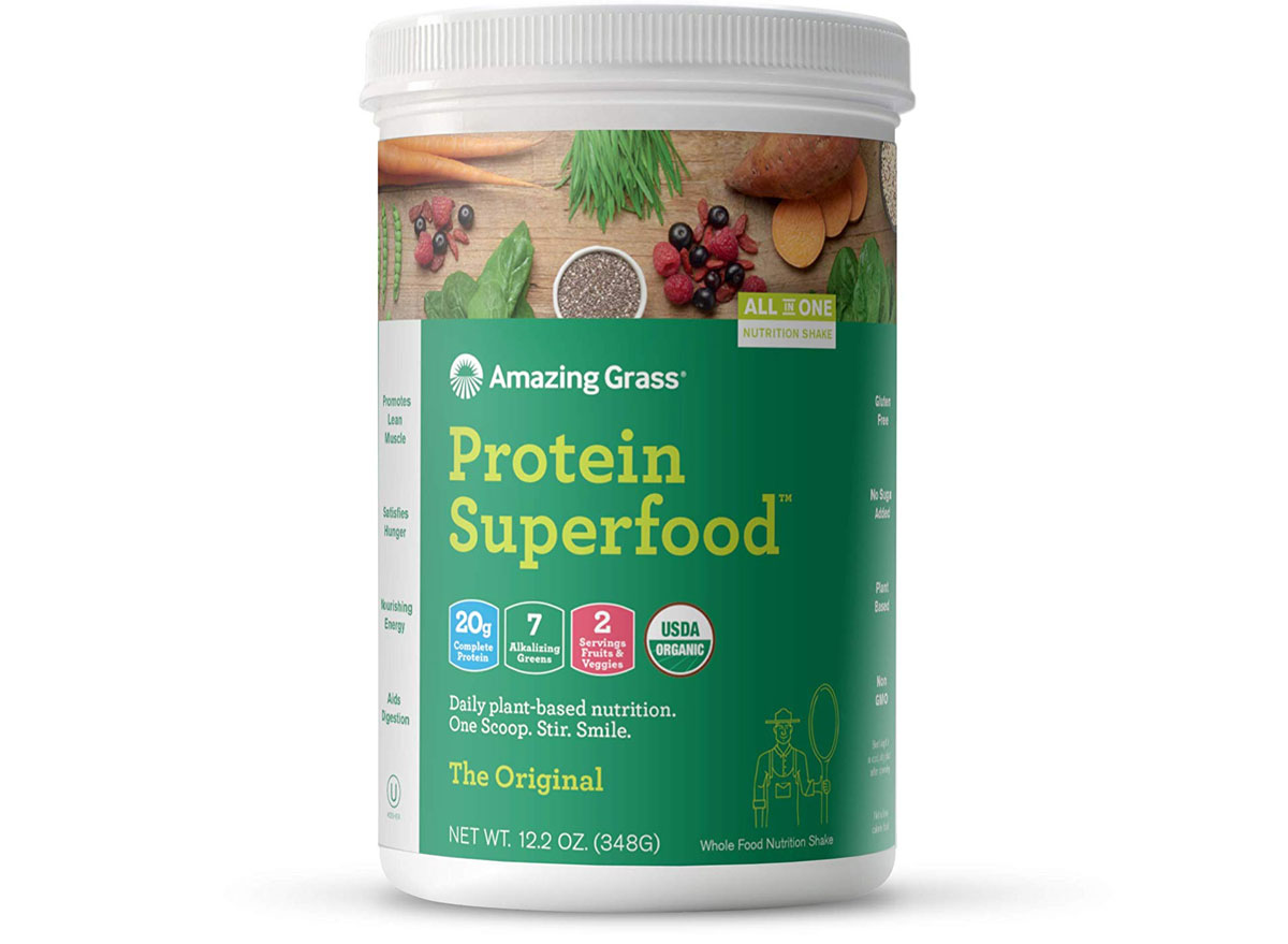 Amazing grass protein superfood the original unsweetened protein powder