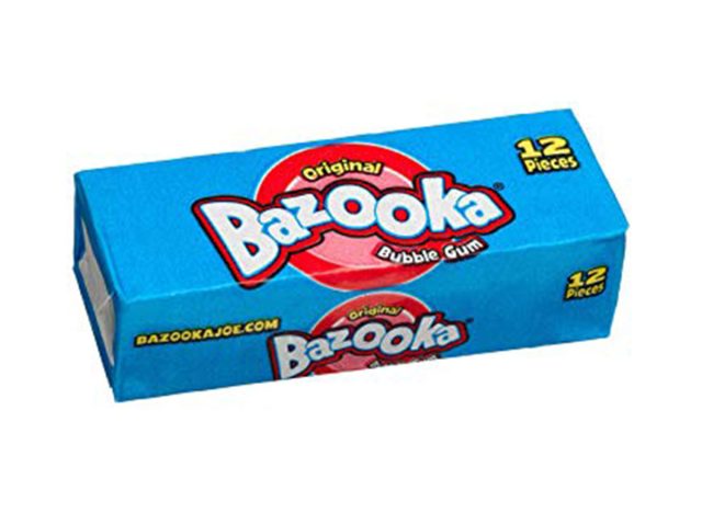 Bazooka original bubble gum pack
