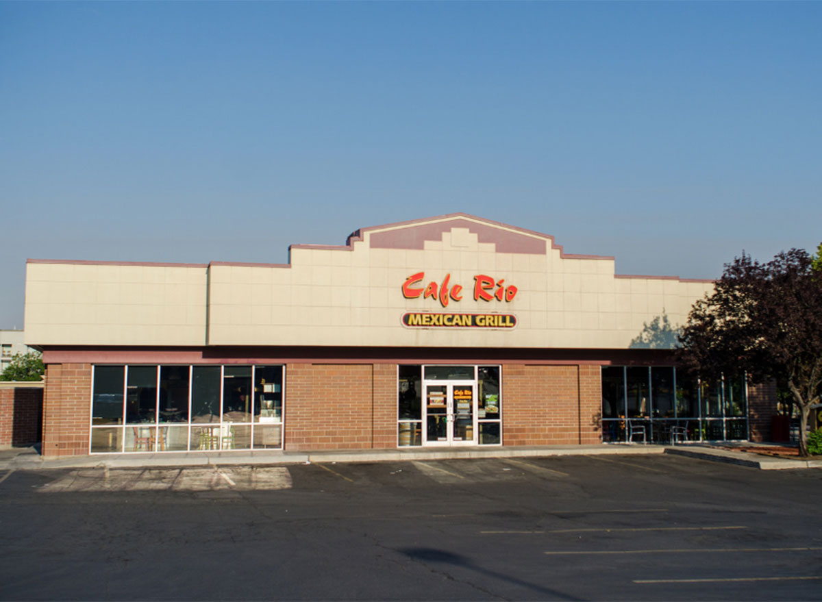 Cafe rio mexican grill restaurant