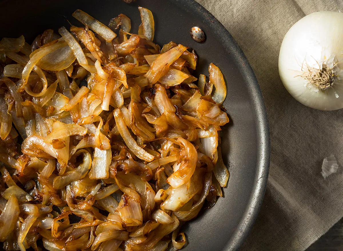 Sweet and Sour Glazed Onions Recipe — Eat This Not That