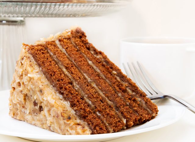 German chocolate cake