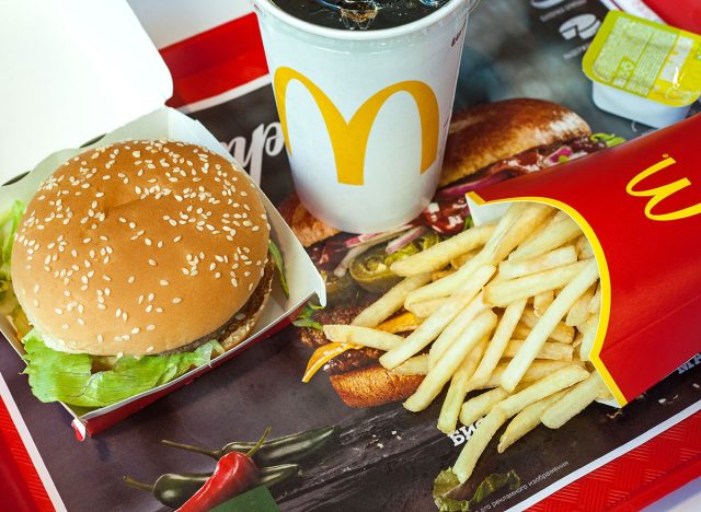 McDonald's big mac meal