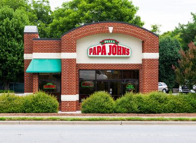 Papa john's pizza restaurant