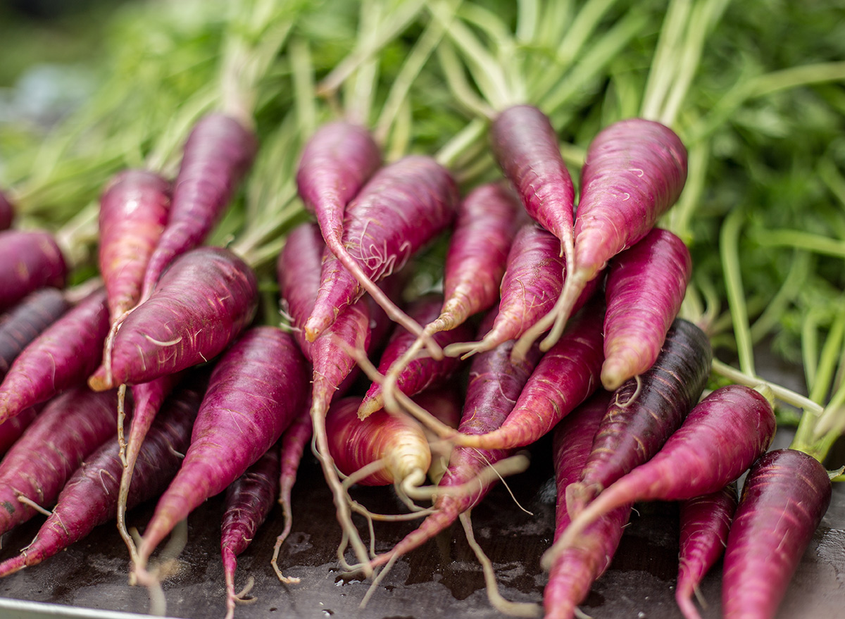 Purple carrots