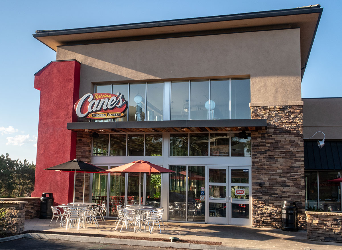 Raising cane's restaurant