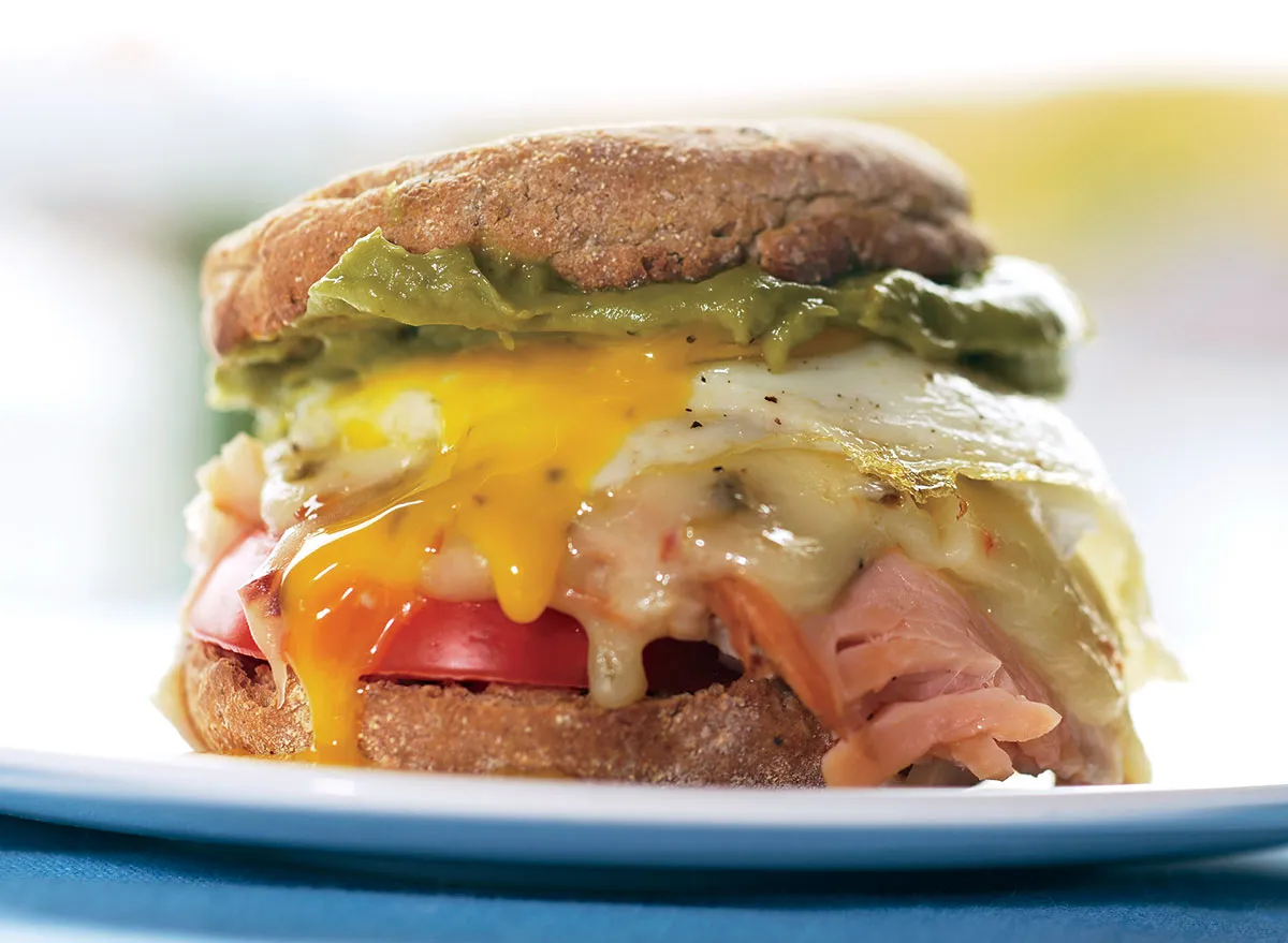 Sunrise Sandwich Recipe With Turkey, Cheddar, Guac — Eat This Not That
