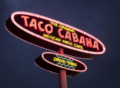 Taco cabana mexican patio cafe