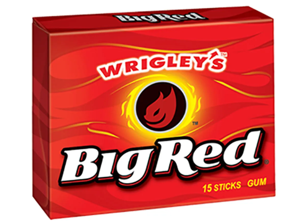 Wrigley's big red gum pack