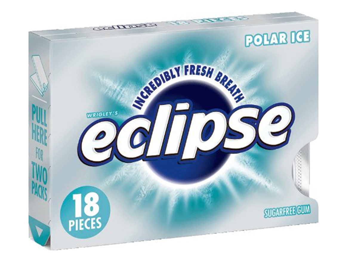 Wrigley's eclipse polar ice gum pack