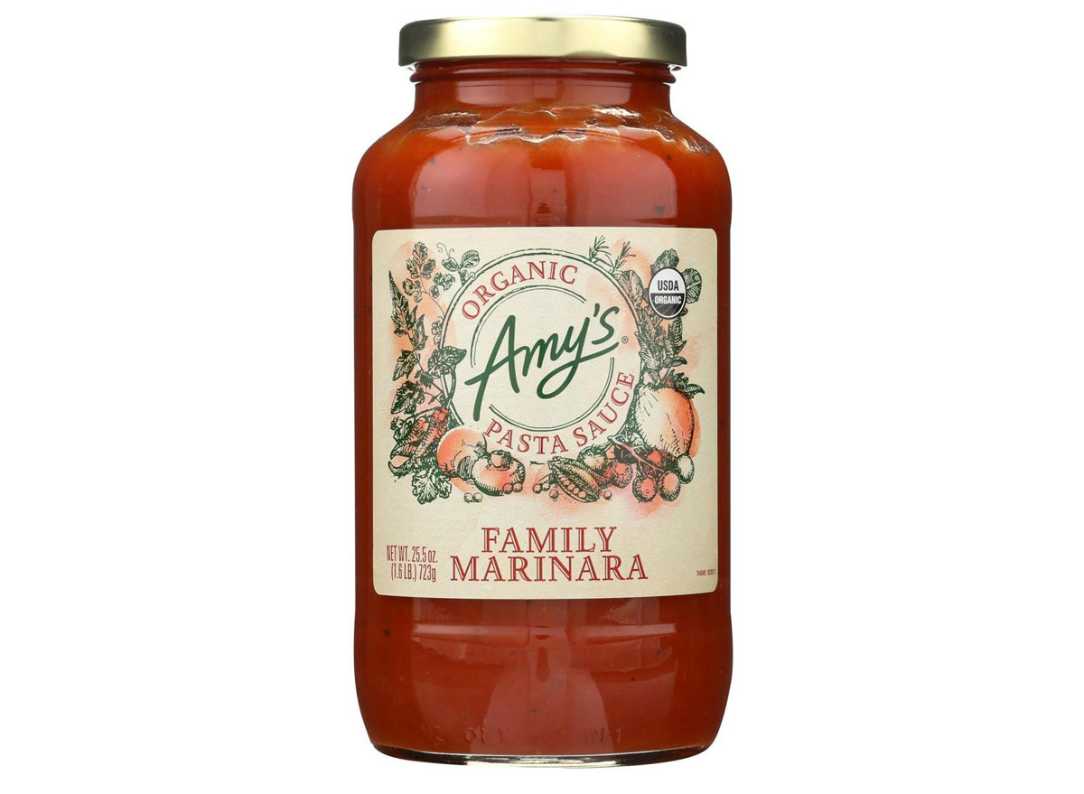 amy's organic family marinara