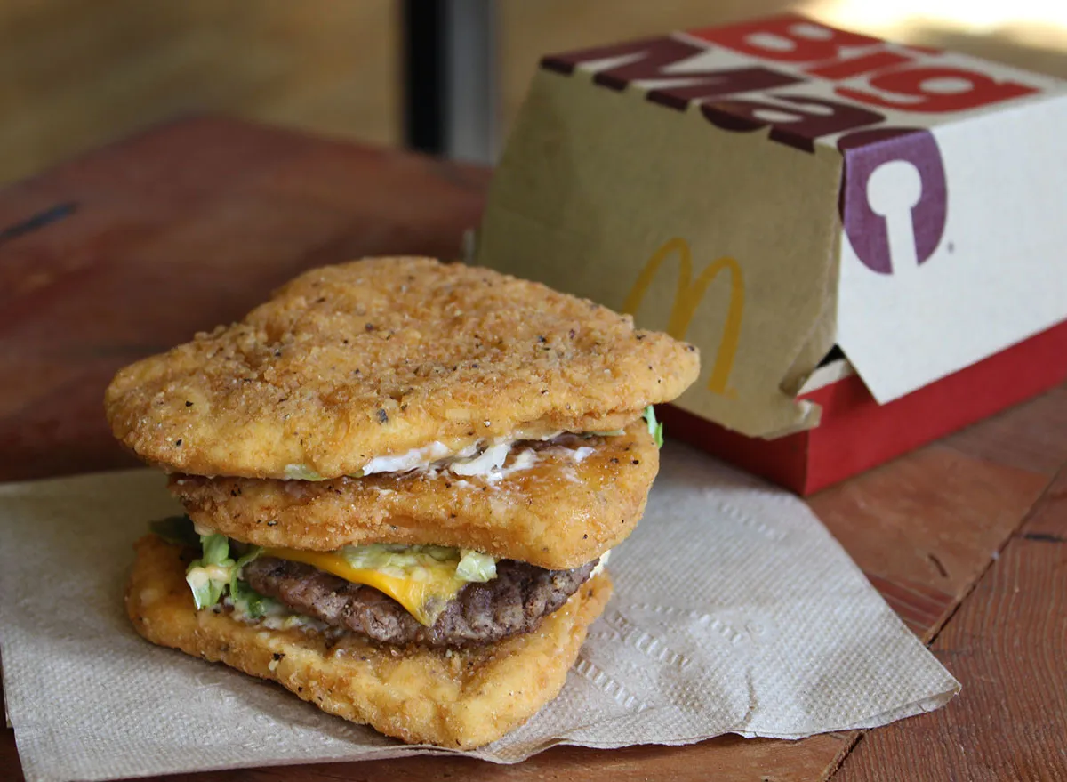 mcdonalds secret menu big mcchicken