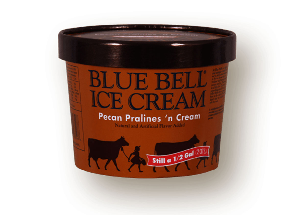 Blue Bell Creameries Pecan Pralines 'n Cream