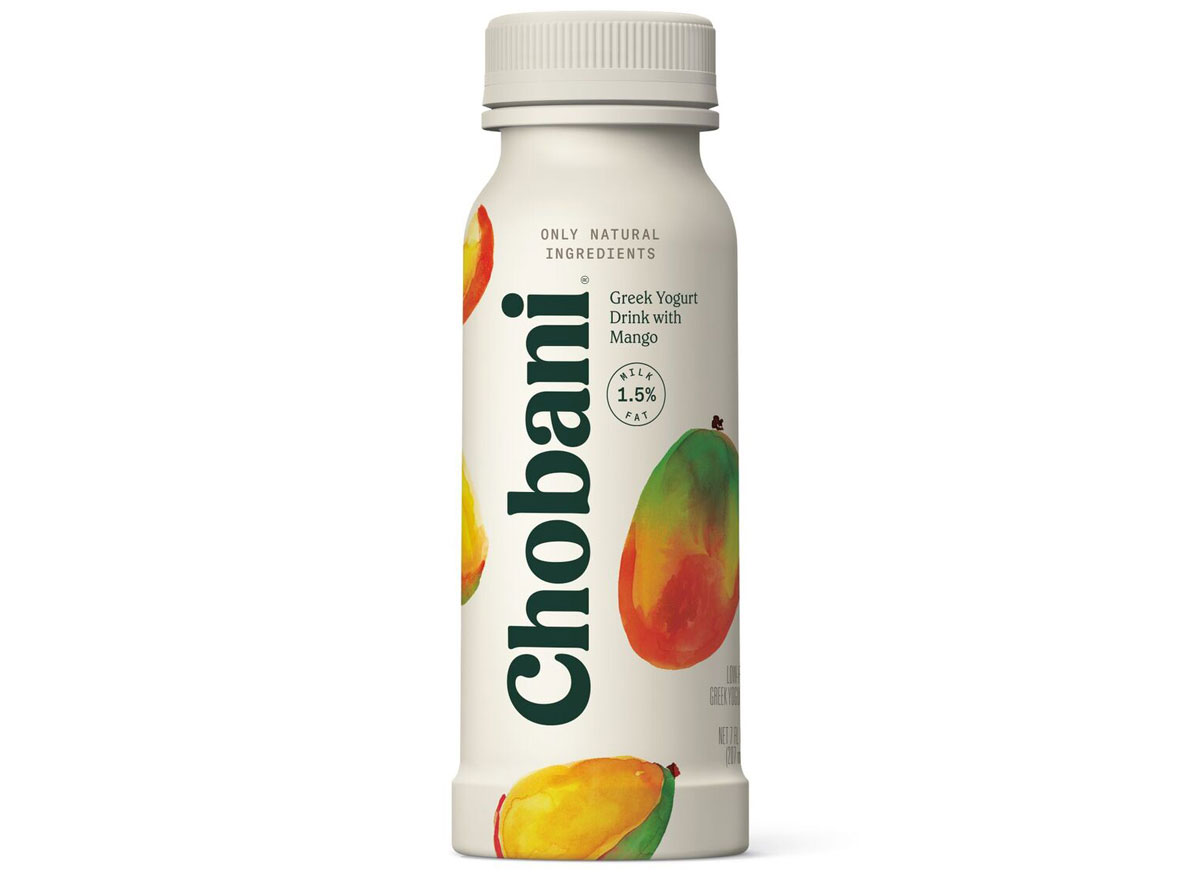 chobani mango drink