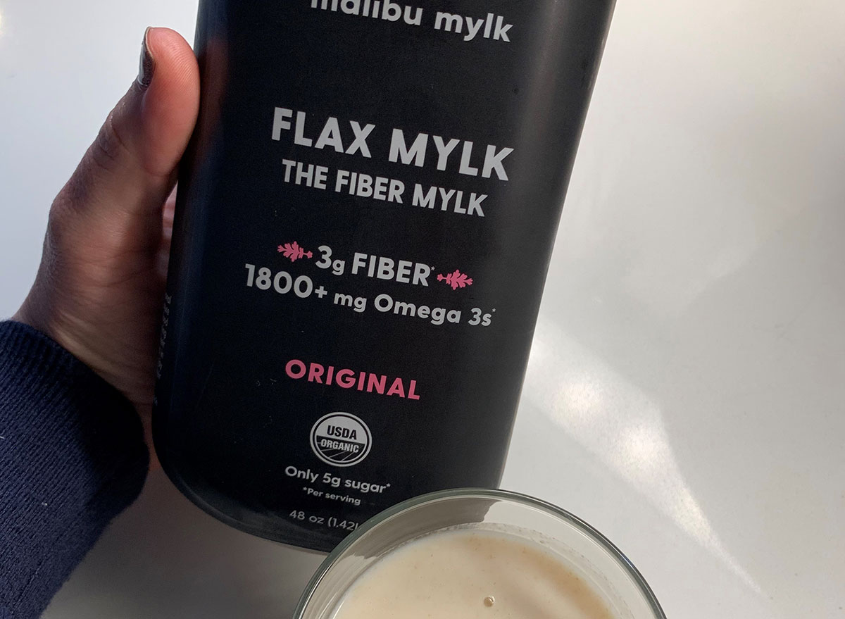 malibu mylk flax milk original flavor