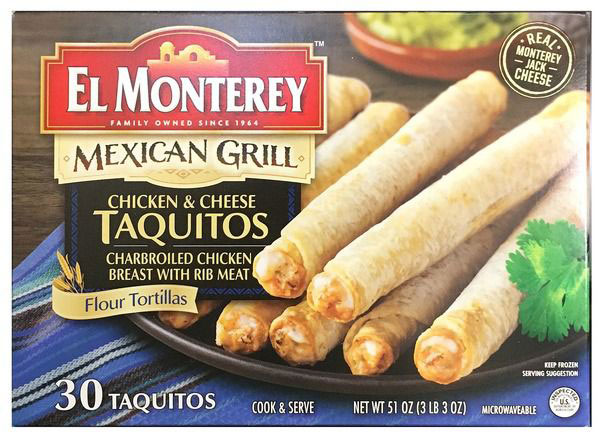 el monterey chicken cheese taquito