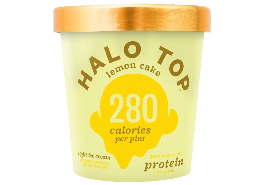 halo top lemon cake ice cream