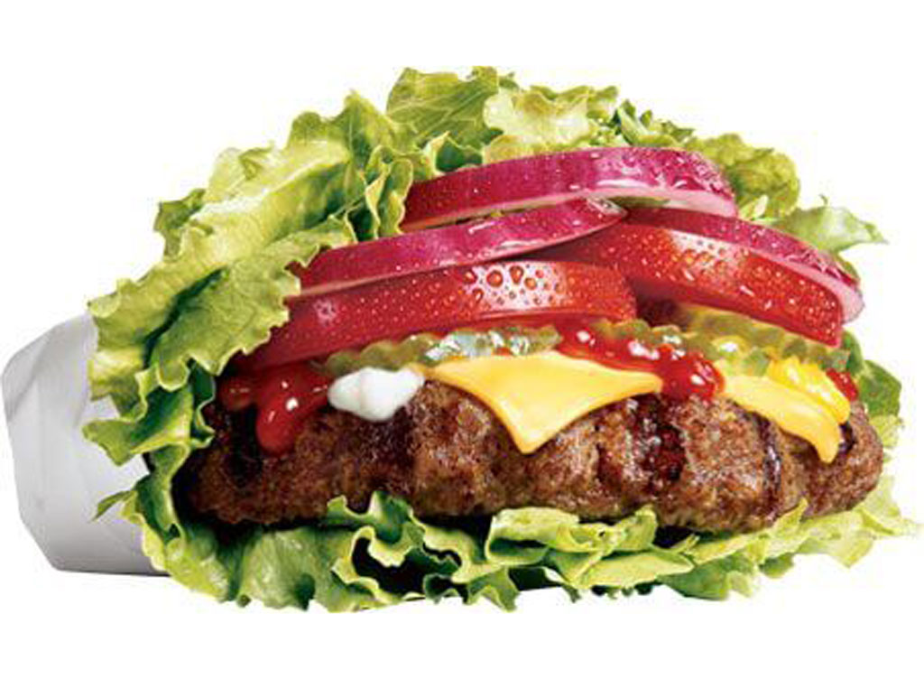 Hardees low carb thickburger