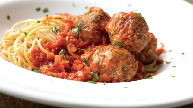 Spaghetti With Turkey Meatballs Recipe Eat This Not That