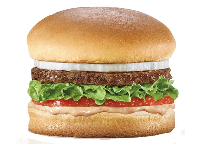 In-n-out regular hamburger