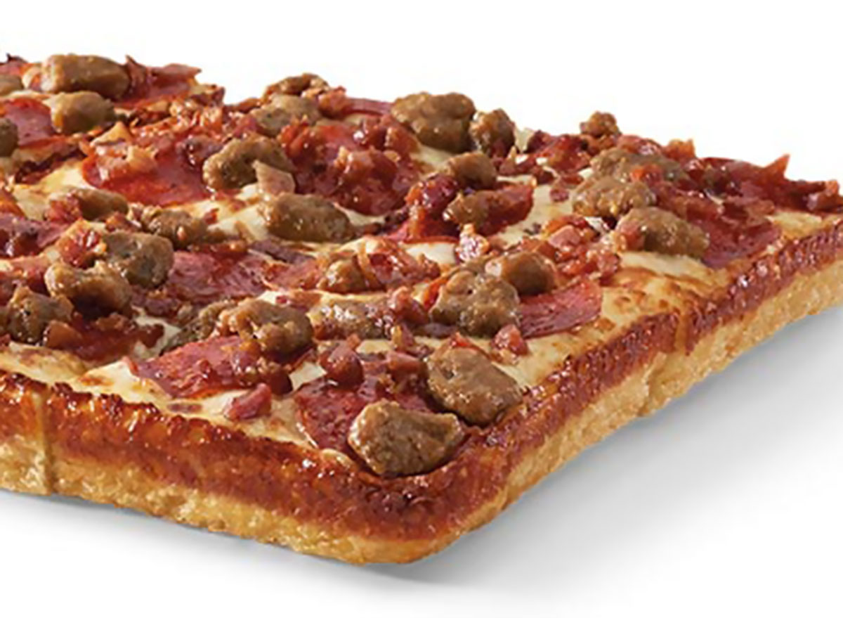 little caesars deep deep dish 3 meat treat pizza