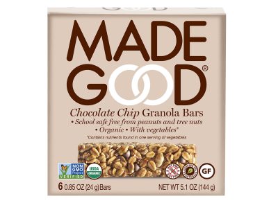made good chocolate chip granola bars box