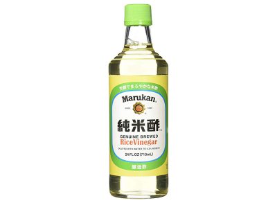 marukan genuine brewed rice vinegar 24 ounce bottle