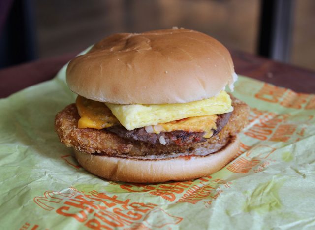 mcdonalds secret menu mcbrunch burger