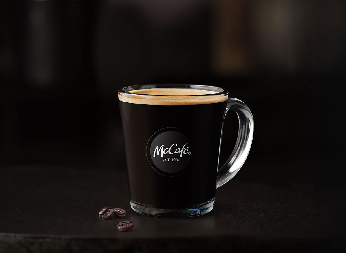 Mcdonalds mccafe americano