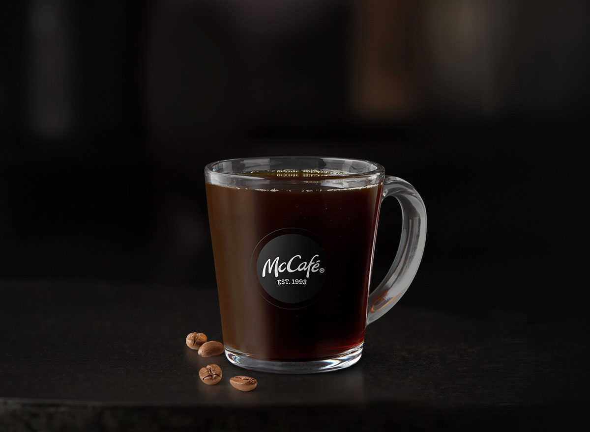 Mcdonalds mccafe coffee