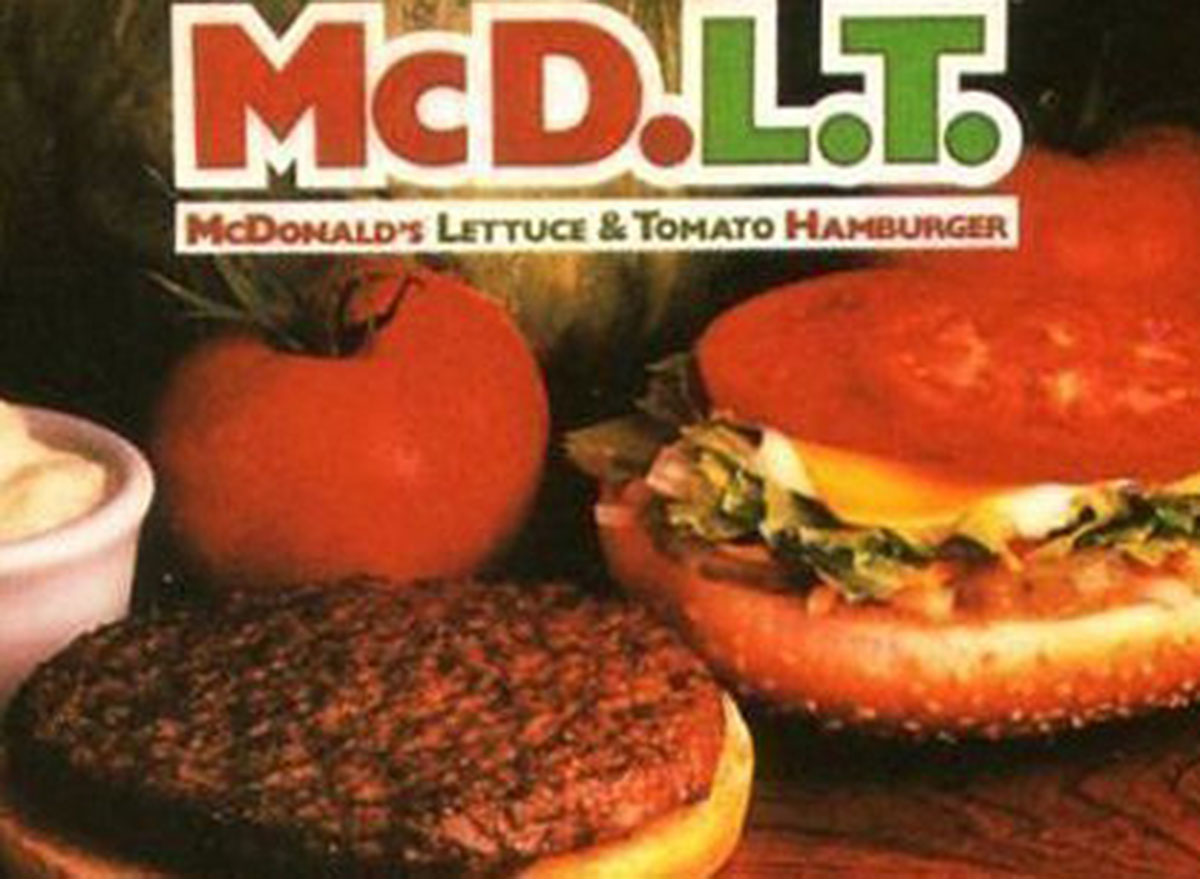 mcdonalds mcdlt