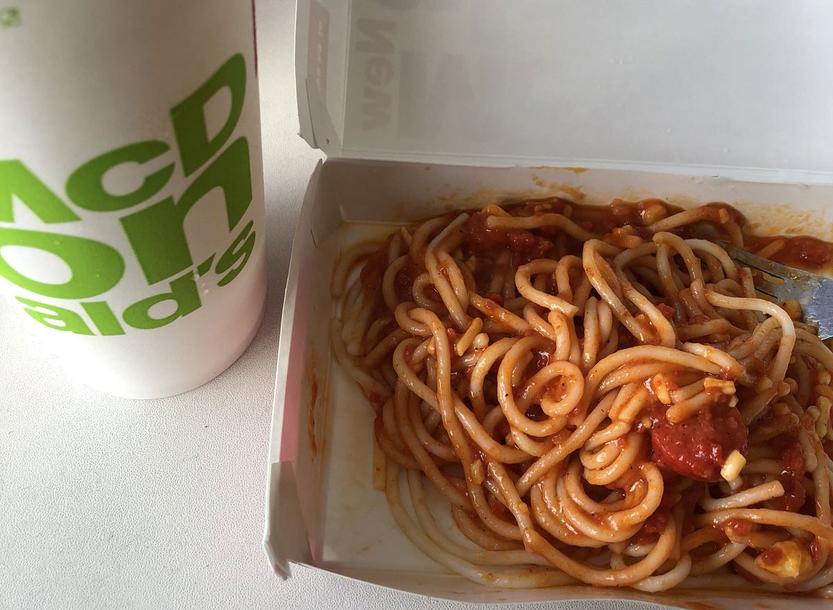 mcdonalds mcspeghetti