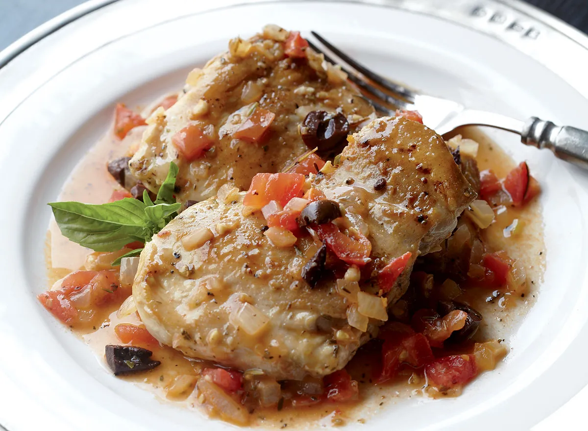 Low-Cal Chicken Provençal Recipe — Eat This Not That
