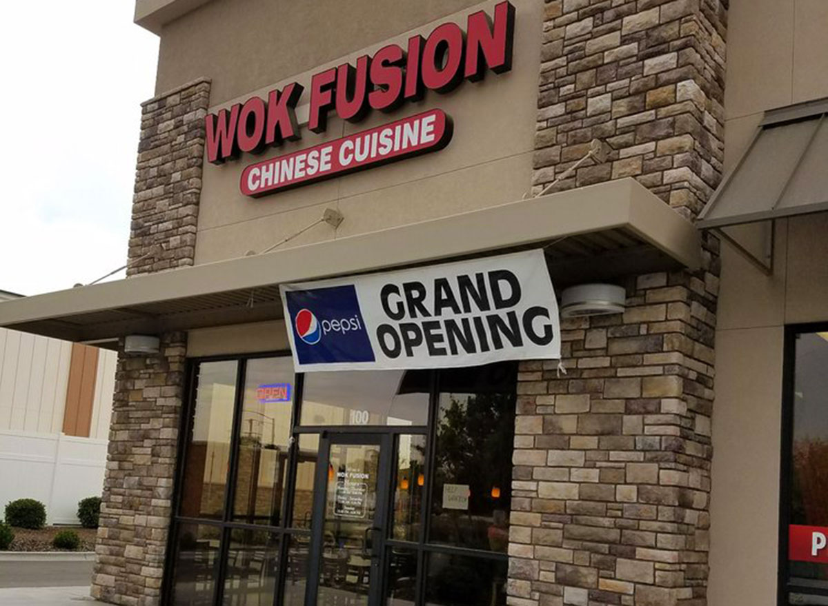 wok fusion chinese restaurant