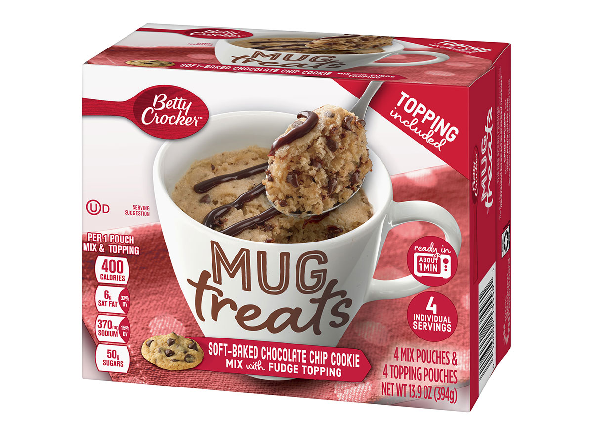 betty crocker soft baked chocolate chip cookie mix with fudge topping box