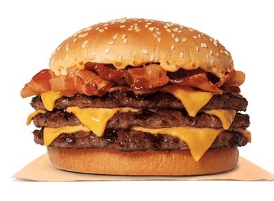 burger king triple stacker king burger