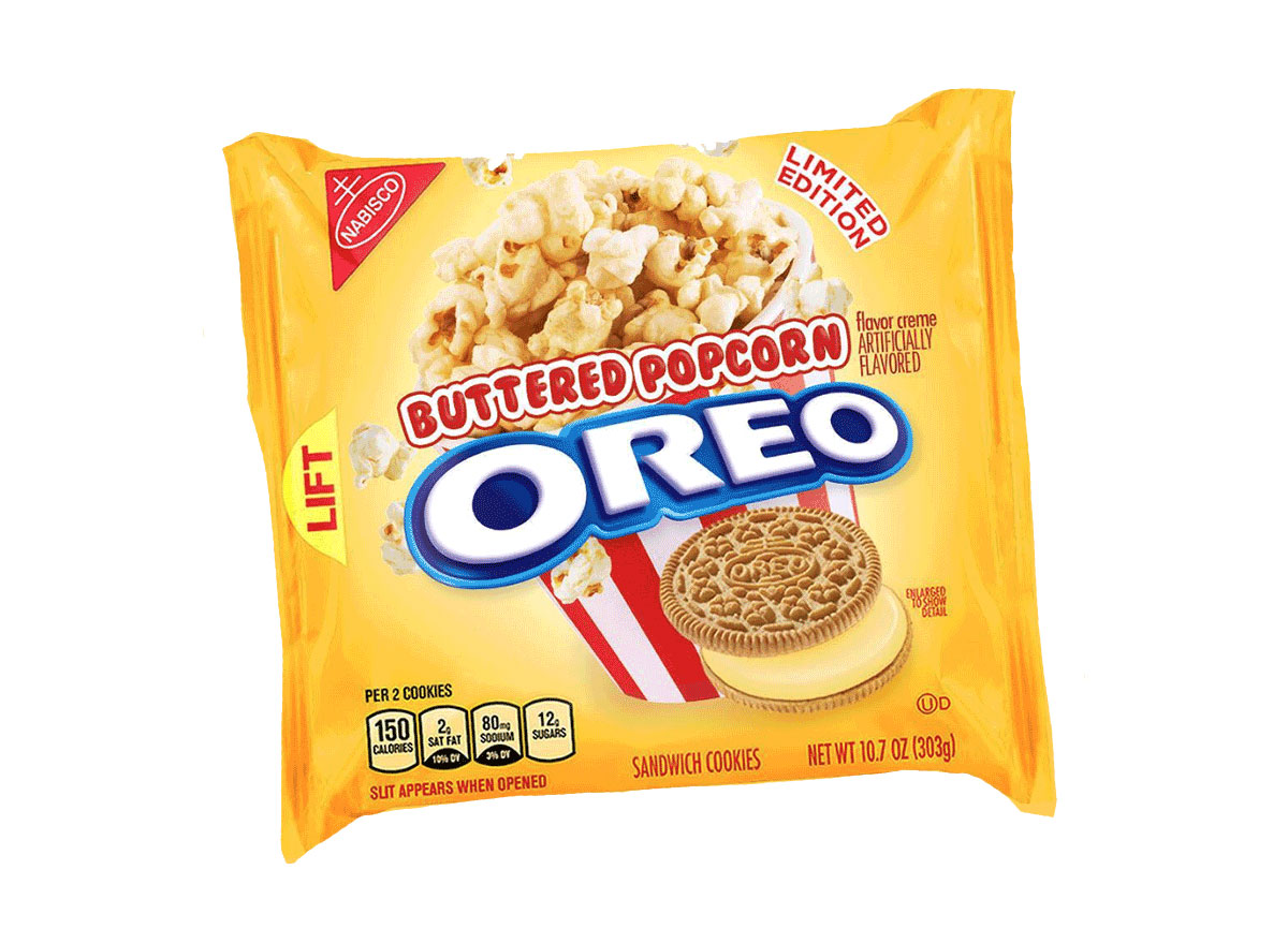 buttered popcorn oreo pack limited edition
