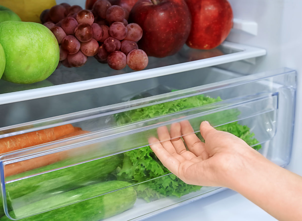 crisper drawer fridge