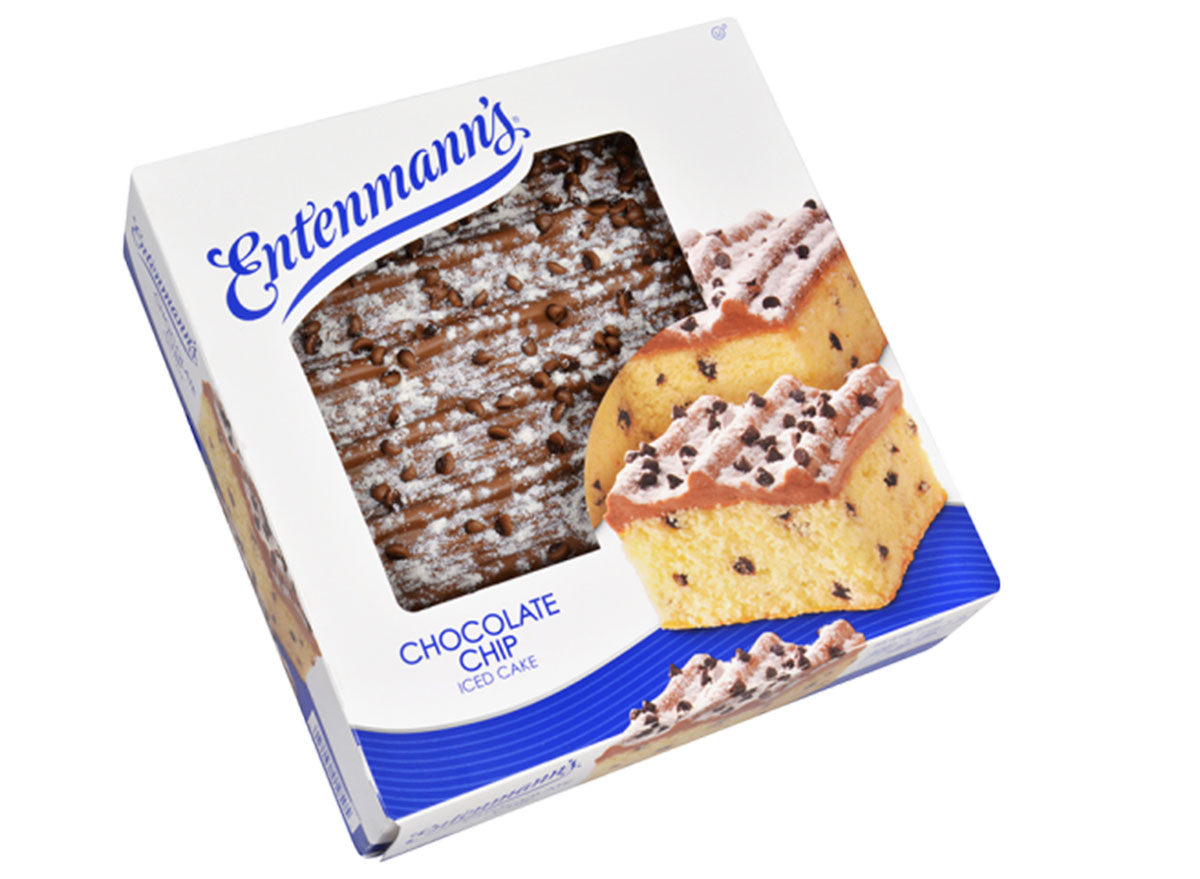 entenmann's chocolate chip ice cake box