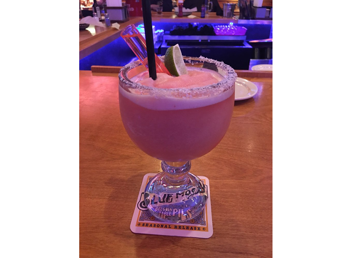 frozen raspberry margarita from texas roadhouse