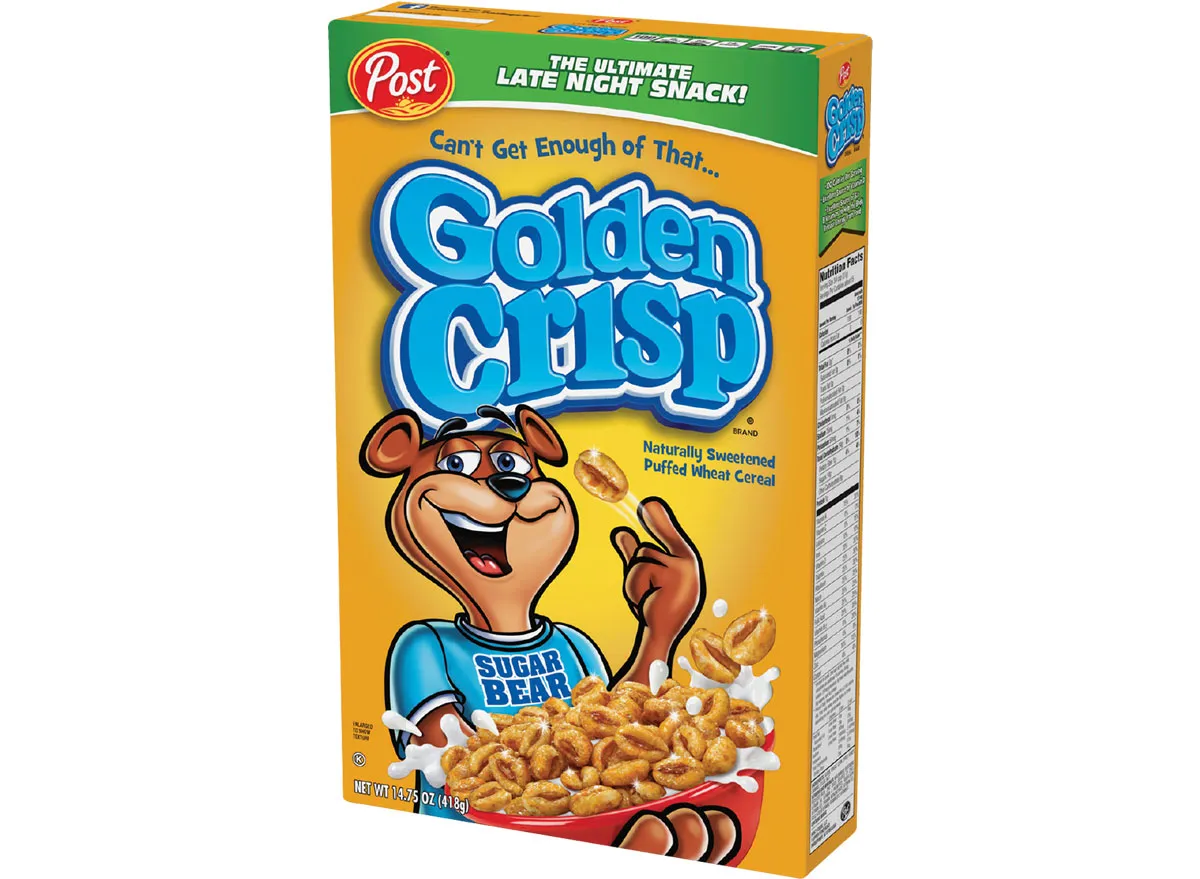 Golden crisp cereal - unhealthiest worst cereals